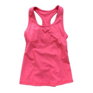 FREE🌟Ingrid & Isabel Maternity Coral Pink Workout Built-in Sports Bra Tank Top